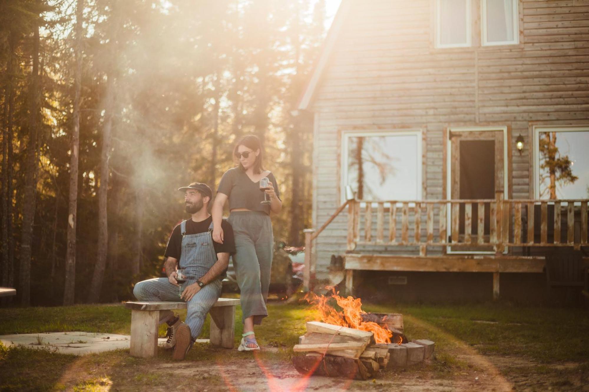 Chalets Du Bout Du Monde Gaspé Exterior foto